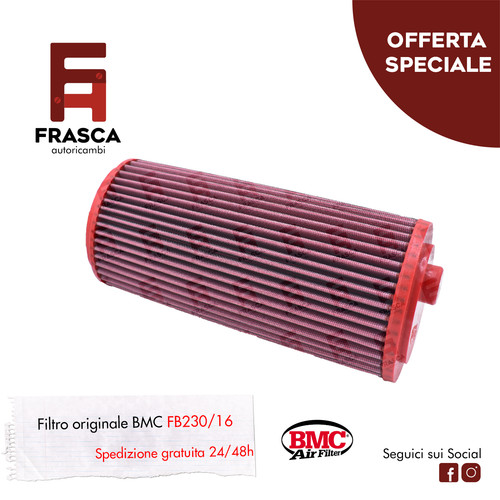 Filtro aria sportivo bmc bmw - filtro,