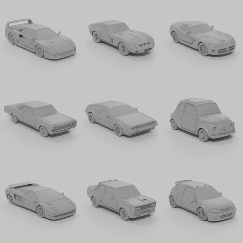 Resin printed 87 - 1/87, scale