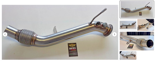 Downpipe inox bmw serie e81 - inox,