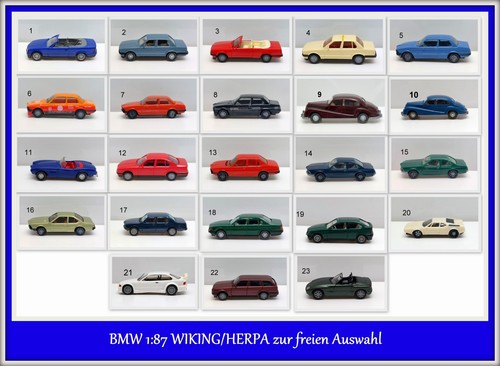 Bmw modellauto wiking herpa - bmw, wiking/herpa
