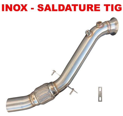 Scarico sportivo downpipe bmw - scarico,